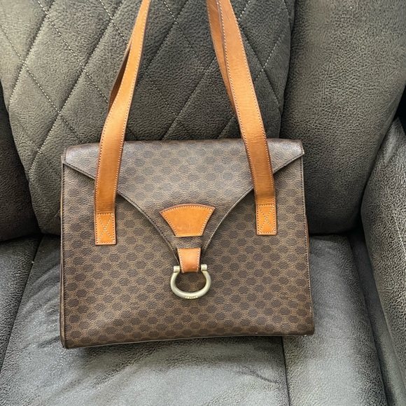 Celine Handbags - Vintage Celine Shoulder Bag